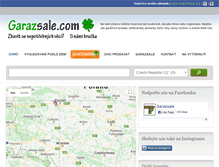 Tablet Screenshot of garazsale.com